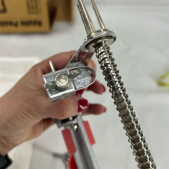 Pampered Chef Apple Peeler Corer Slicer with Box & Instructions - Picture 5 of 15